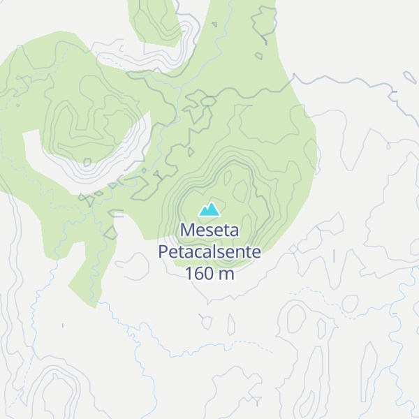 Map of Meseta Petacalsente