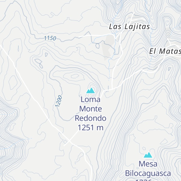 Map of Loma Monte Redondo