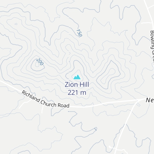 Map of Zion Hill