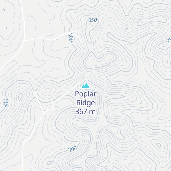 Map of Poplar Ridge