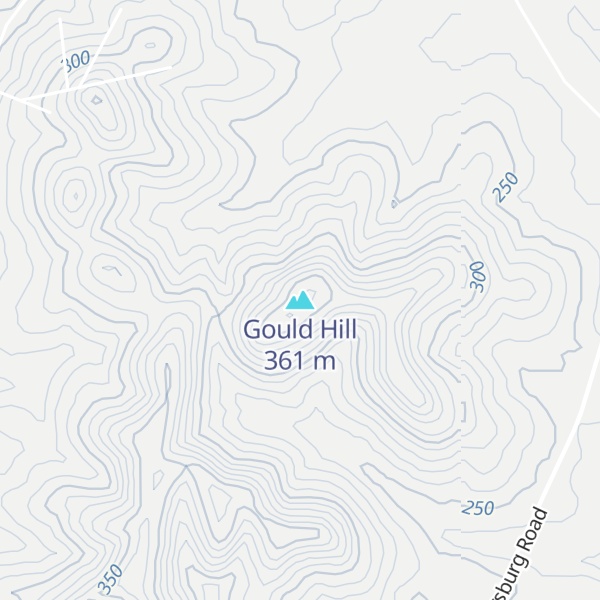 Map of Gould Hill