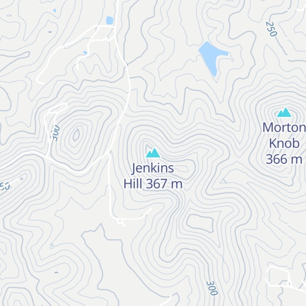 Map of Jenkins Hill