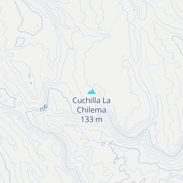 Map of Cuchilla La Chilema