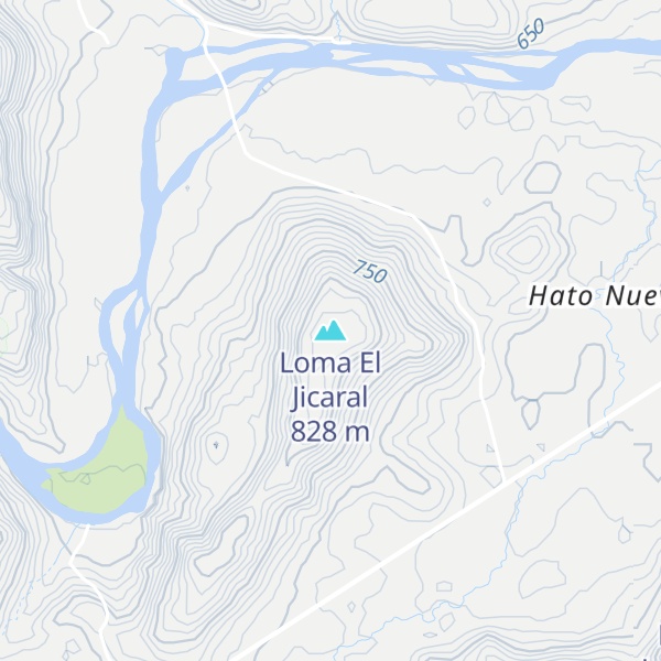 Map of Loma El Jicaral