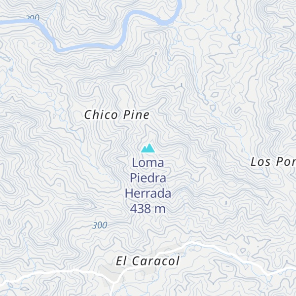 Map of Loma Piedra Herrada