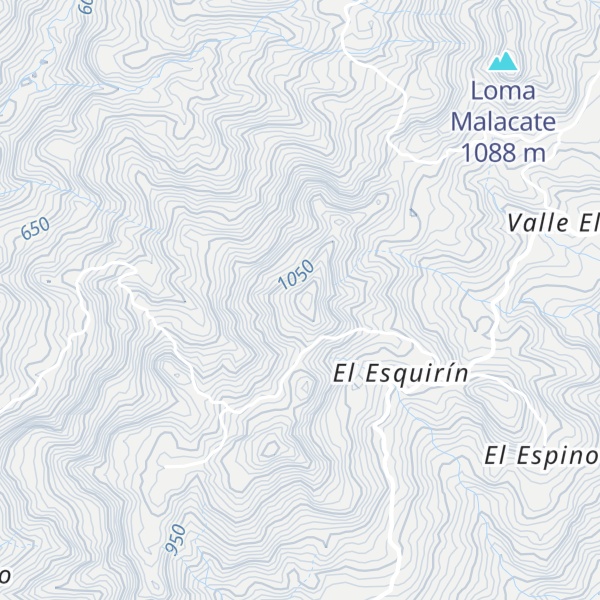 Map of Loma El Esquirín