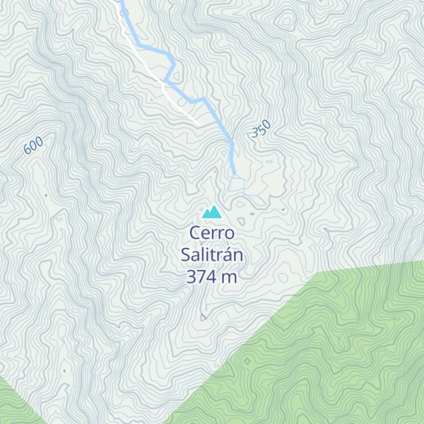 Map of Cerro Salitrán