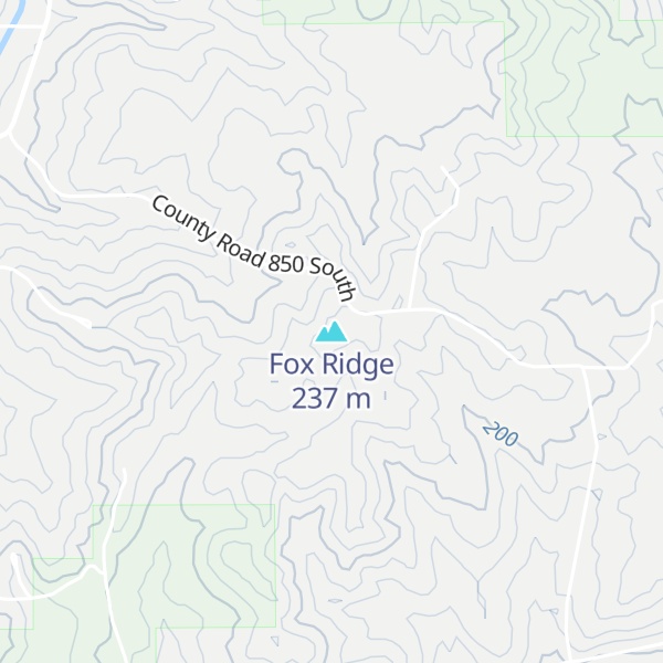 Map of Fox Ridge
