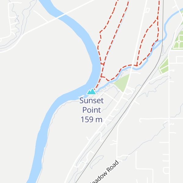 Map of Sunset Point