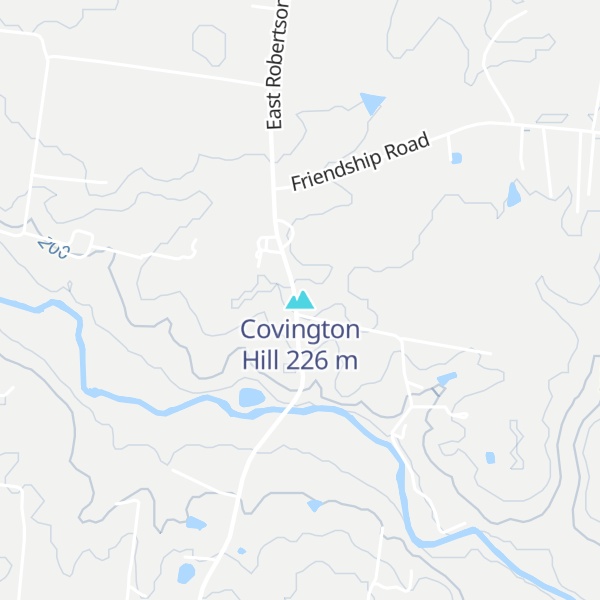 Map of Covington Hill
