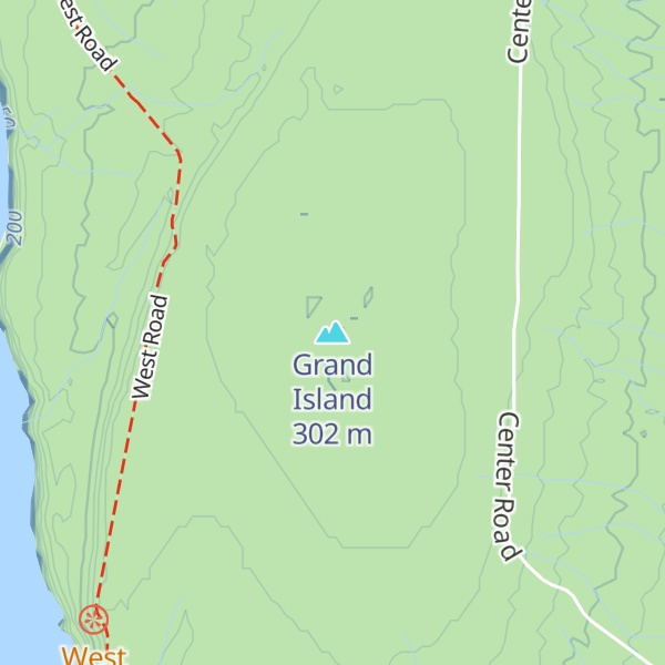 Map of Grand Island