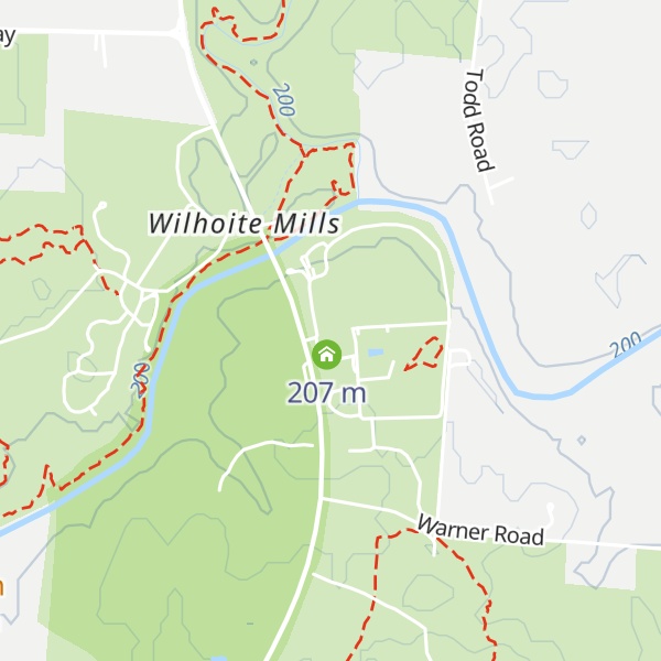 Map of Henry Horton Visitor Center / Park Office