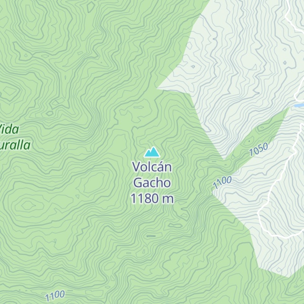 Map of Volcán Gacho