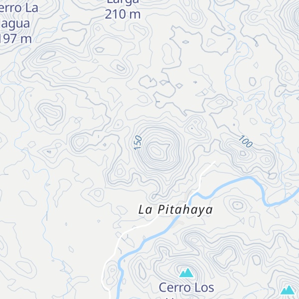 Map of Cerro Los Monos