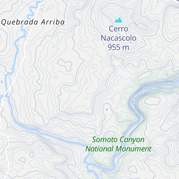 Map of Loma El Soltera