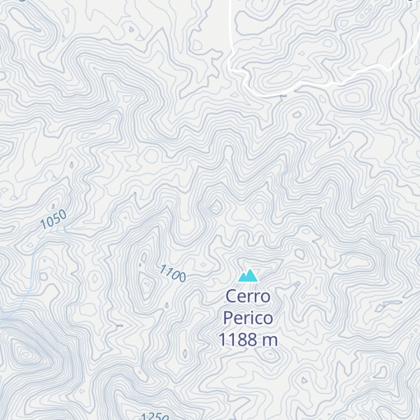 Map of La Tetona