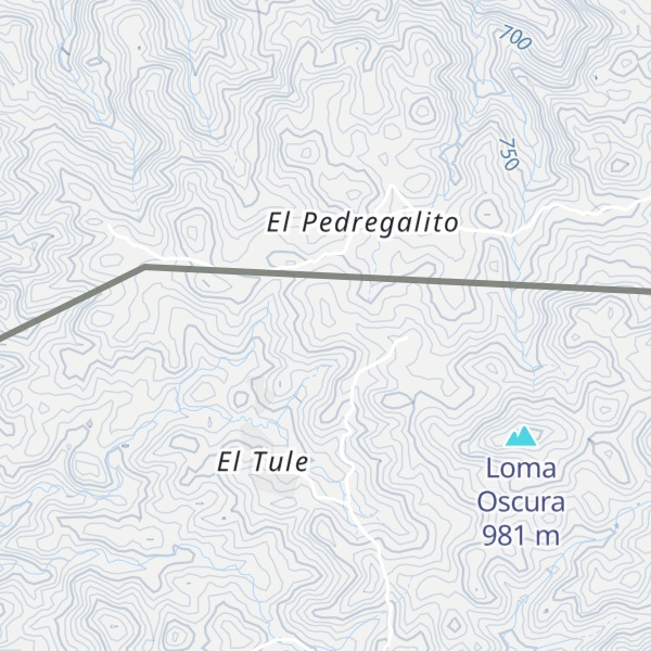 Map of Cerro Chinampa
