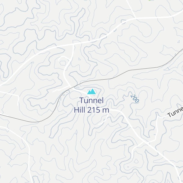 Map of Tunnel Hill