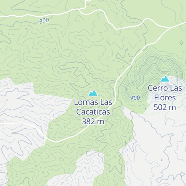 Map of Lomas Las Cacaticas