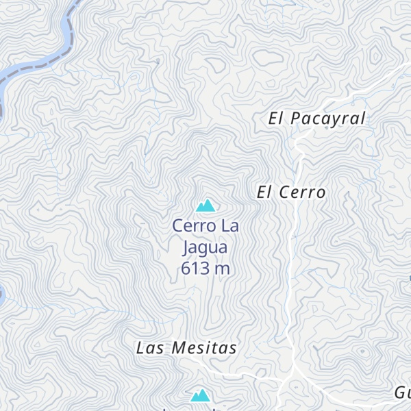 Map of Cerro La Jagua