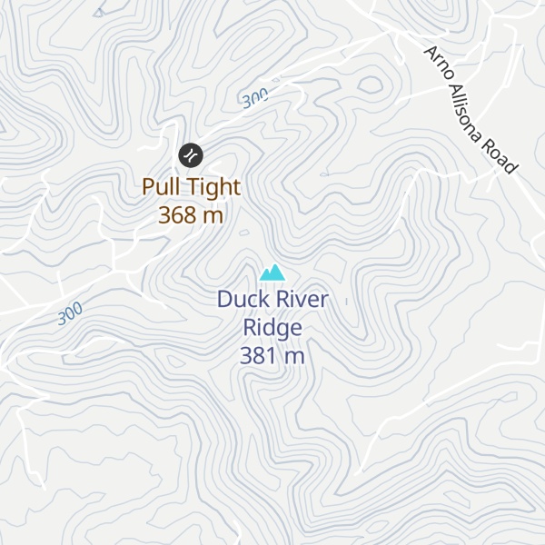 Map of Duck River Ridge