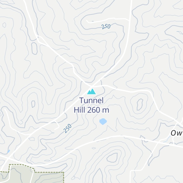 Map of Tunnel Hill