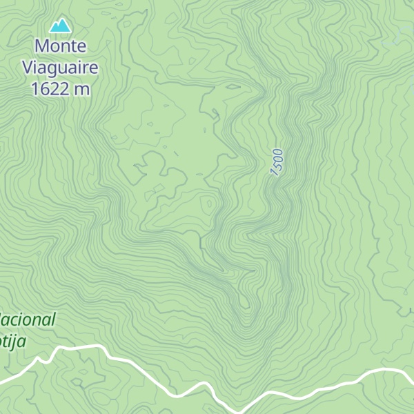 Map of Cerro El Picacho