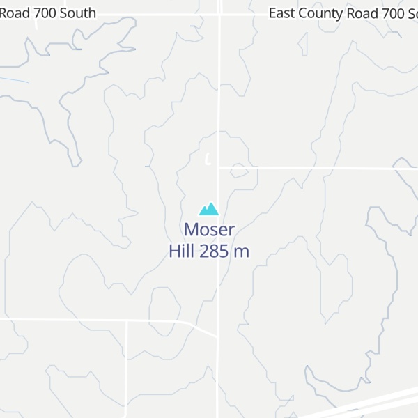 Map of Moser Hill