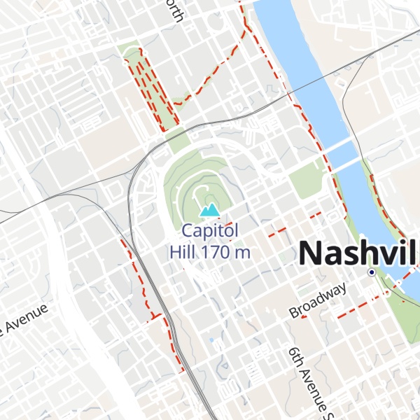 Map of Capitol Hill