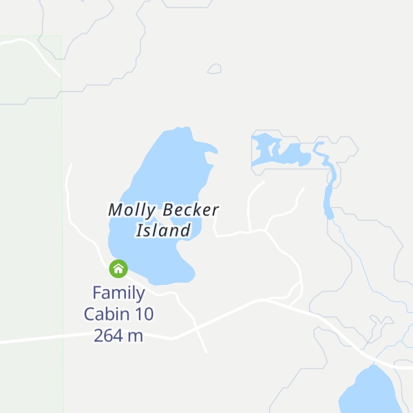Map of Snowshoe Cabin 1