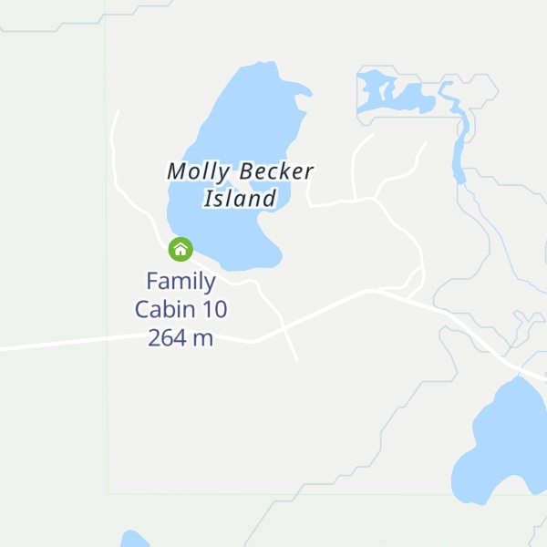 Map of Family Cabin 1