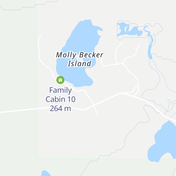 Map of Family Cabin 2