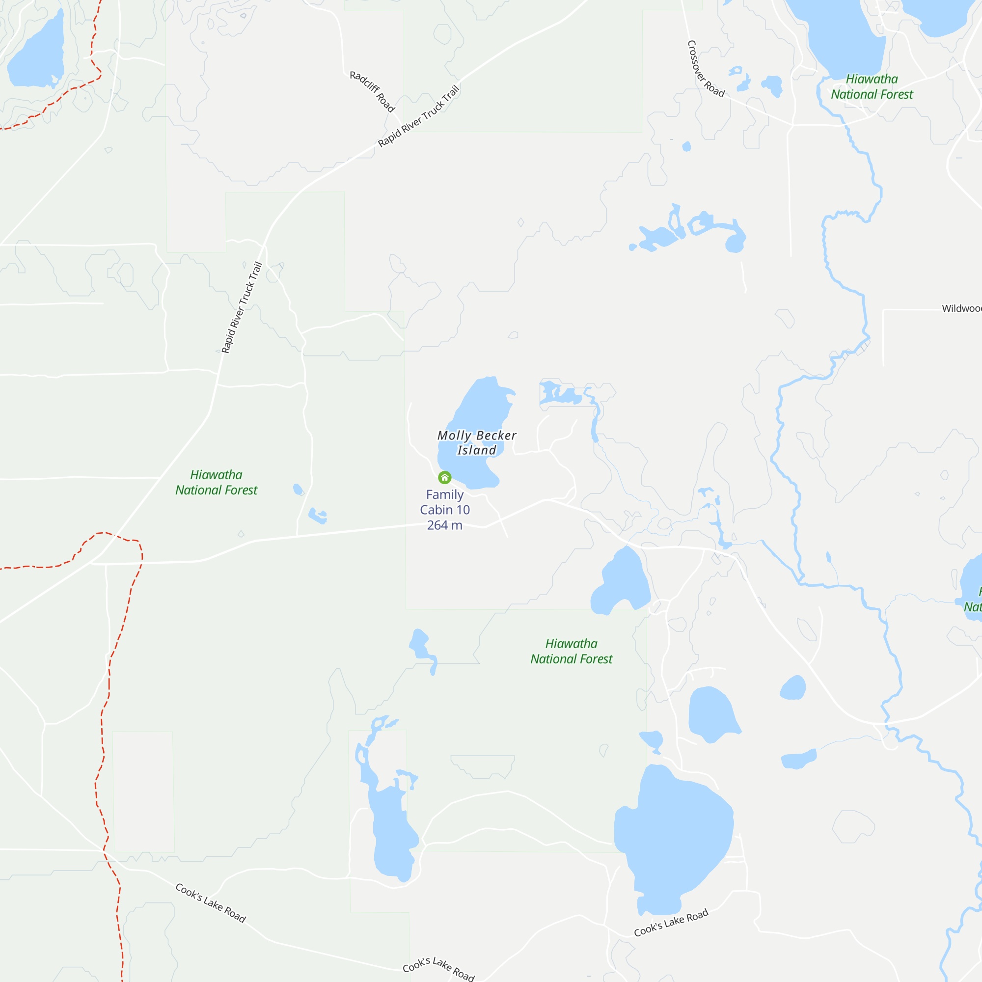 Family Cabin 2 map
