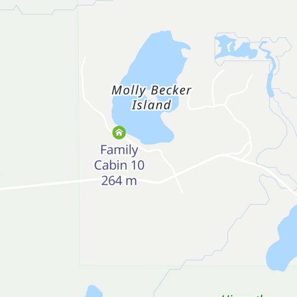Map of Family Cabin 4