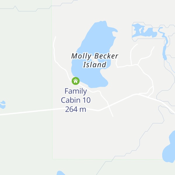 Map of Family Cabin 5