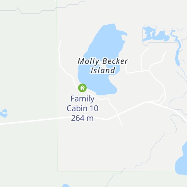 Map of Family  Cabin 6