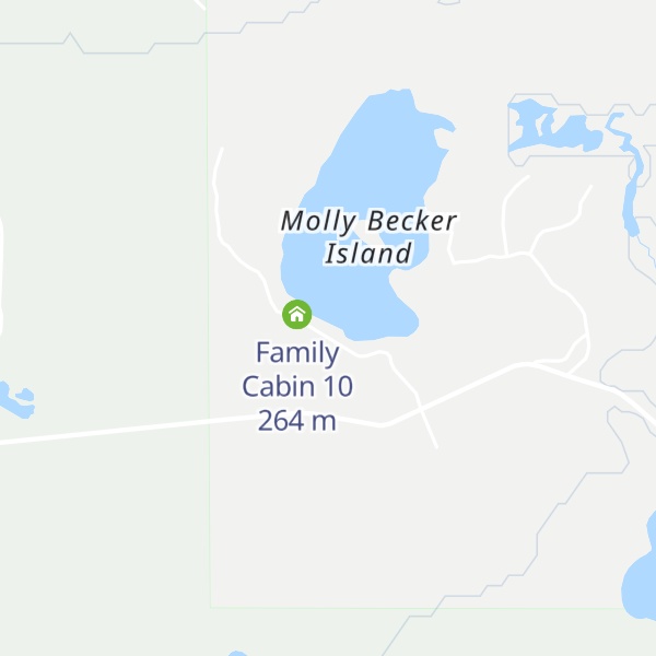 Map of Family Cabin 7