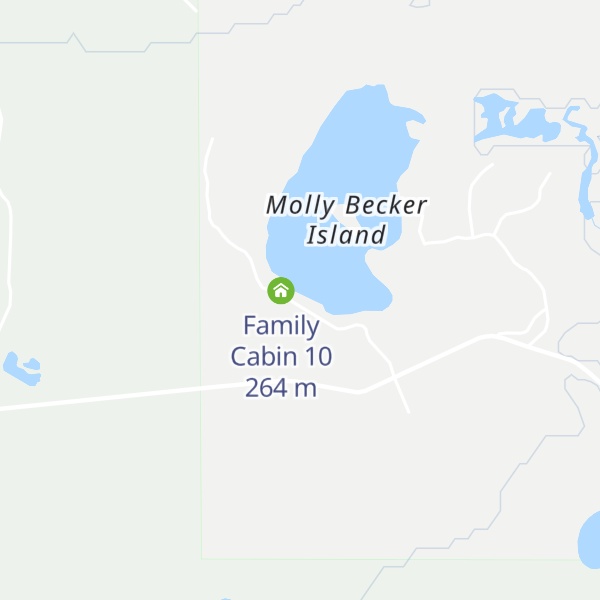 Map of Family Cabin 8