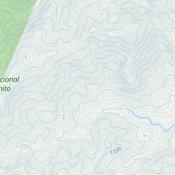 Map of Monte José León