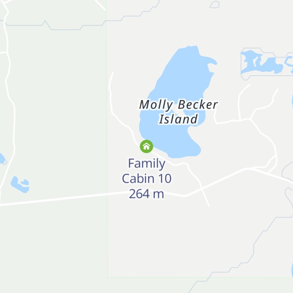 Map of Family Cabin 10