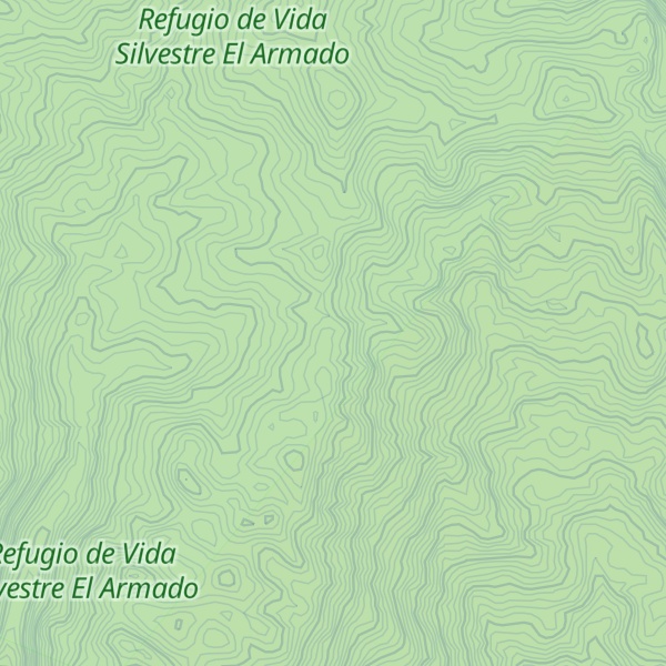 Map of Monte Peña Blanca