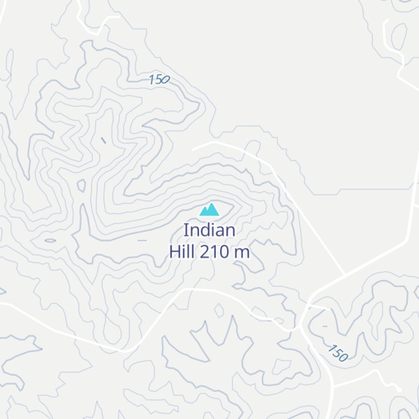 Map of Indian Hill
