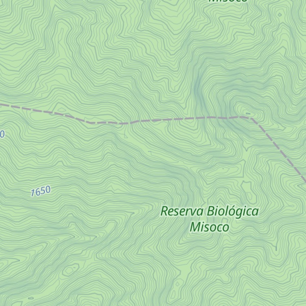 Map of Monte Agua Blanca