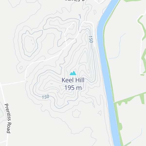 Map of Keel Hill
