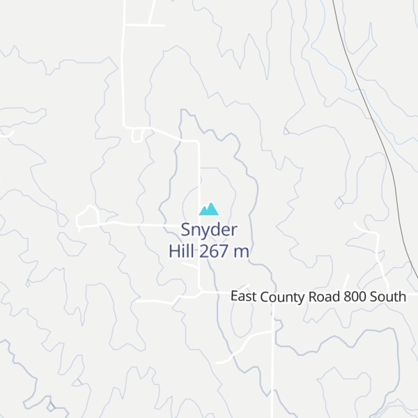 Map of Snyder Hill