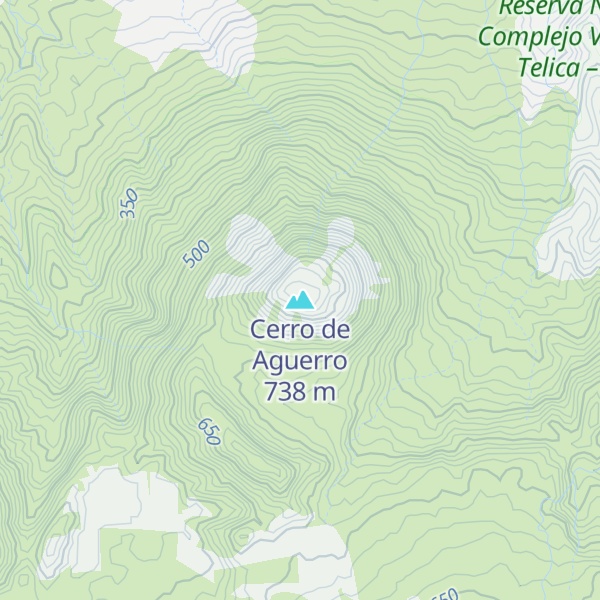 Map of Cerro de Aguerro