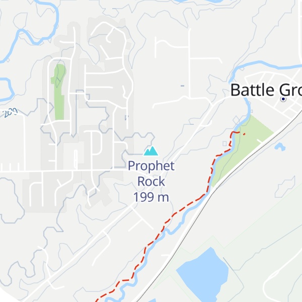 Map of Prophet Rock
