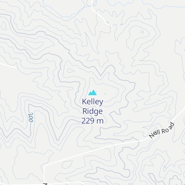 Map of Kelley Ridge