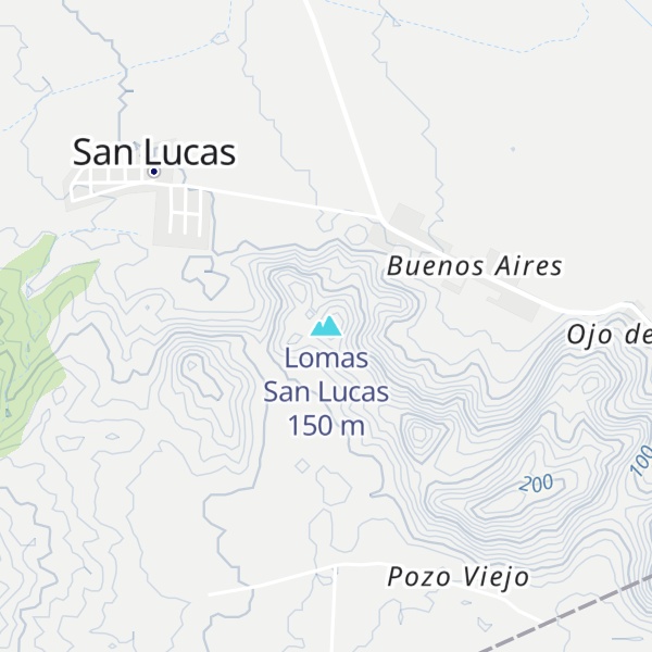Map of Lomas San Lucas