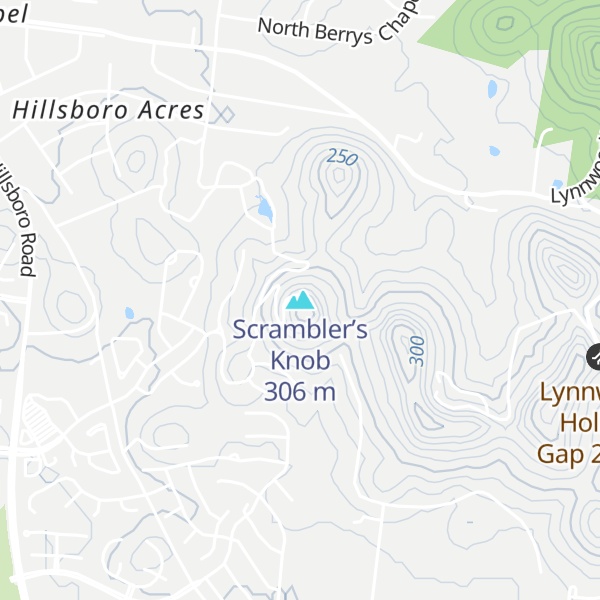 Map of Scrambler’s Knob